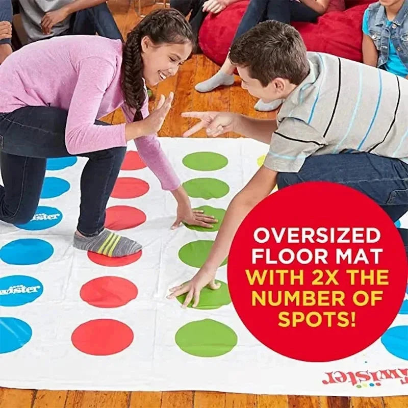 Party Game Funny Kid Family Body Twist Move Mat Board Game Party Fun Board Games Party Game Family Game Econic Blanks