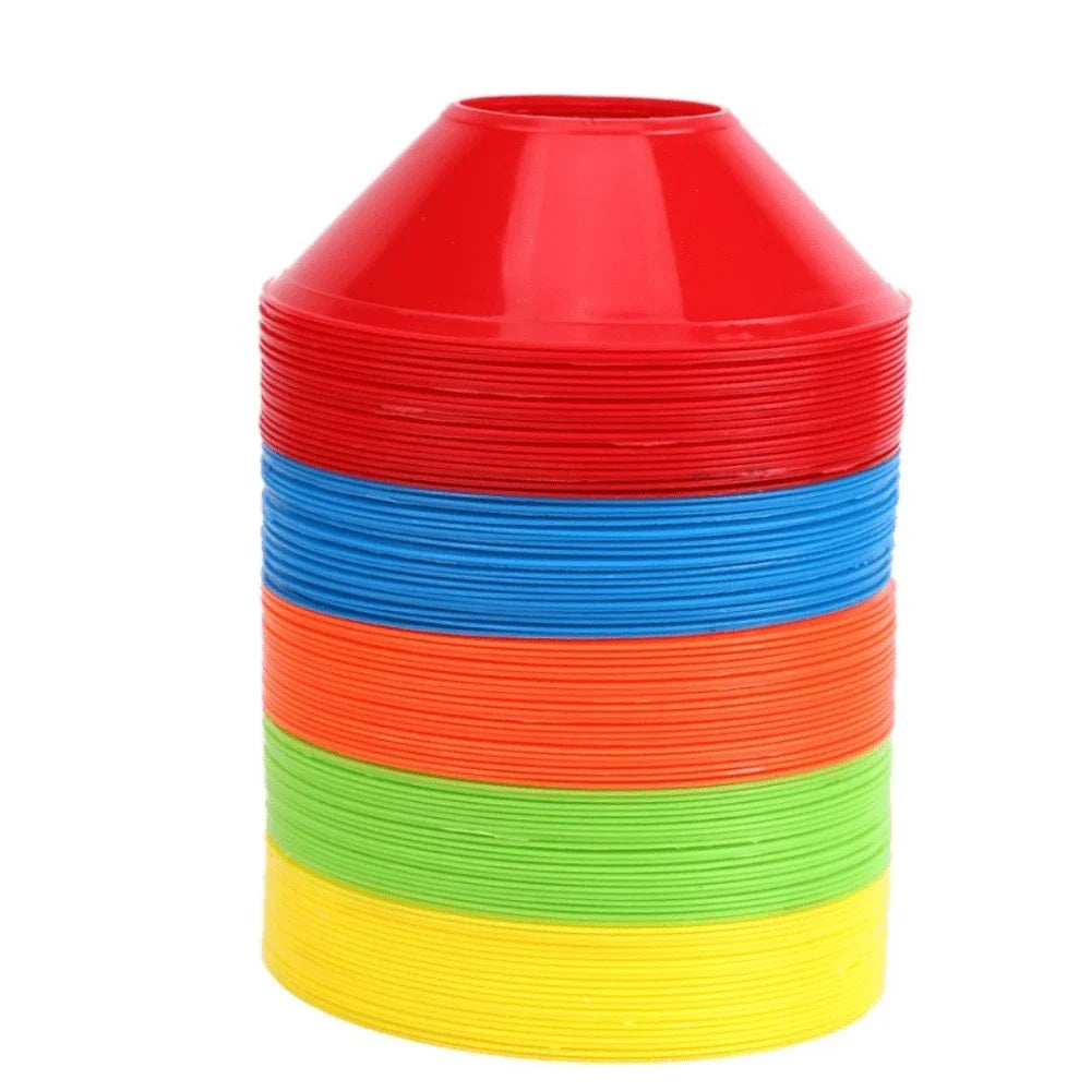 10/20/30pcs soccer Training Sign Dish Pressure Resistant Cones Marker Discs Bucket Outdoor Basketball Football Training Sports Quick Pick Grocers
