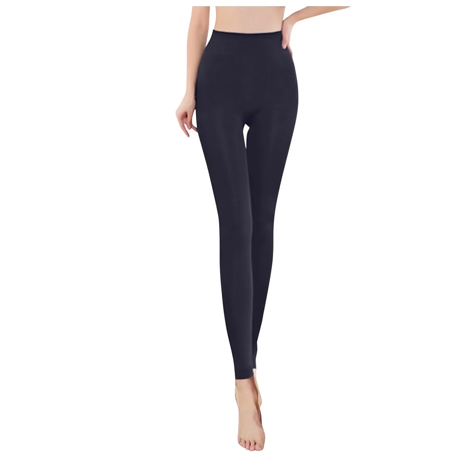 Women's Thermal Winter Tights Fleece Lined Sheer Velvet Pantyhose Thick Warm Leggings with Plush Inner Layer Quick Pick Grocers