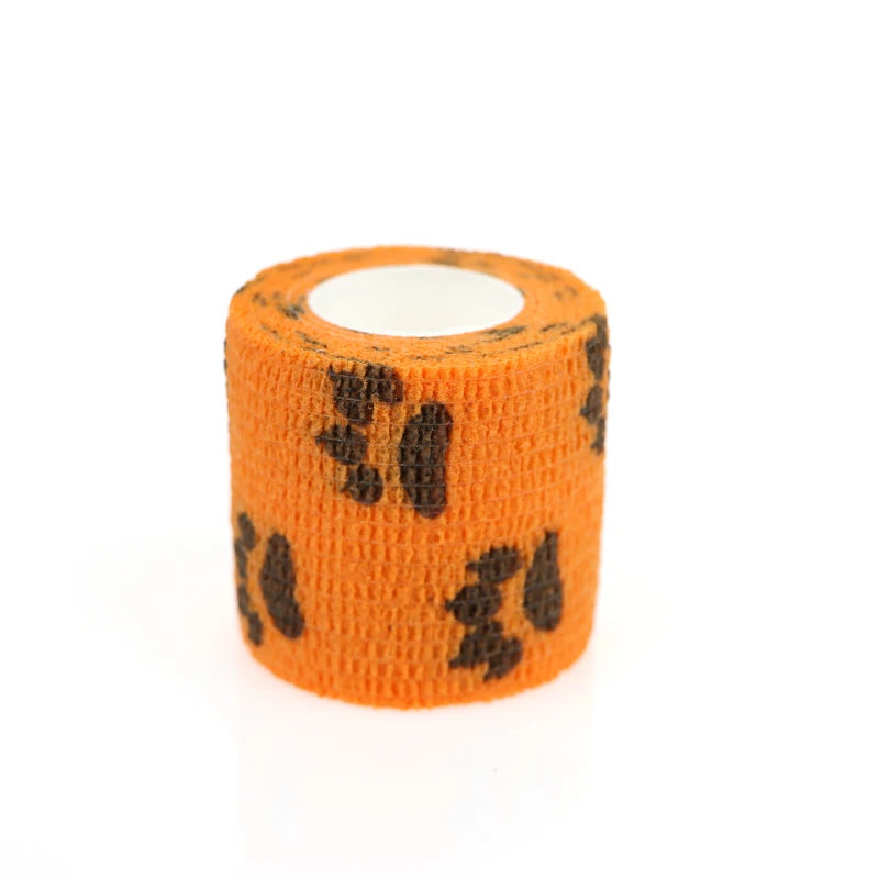 24 Rolls Elastic Bandage Self Adhesive Bandage Wrap Cohesive Tape Vet Wrap for Dog Cat Horse Pet Animals Ankle Sprains Quick Pick Grocers