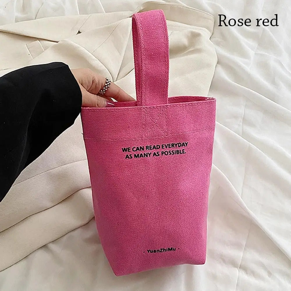 Casual Handbags Canvas Shoulder Crossbody Bags Large Capacity Shopper Bag  Letters Shoulder Crossbody Bags Purse Econic Blanks