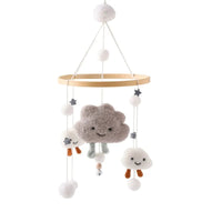Mobile Wooden Bell Baby Toys 0-12 Months Rattle Toys Bed Newborn Crib mobile With Music Box Bed Bell Hanging Toys Crib Bracket Purest Peak