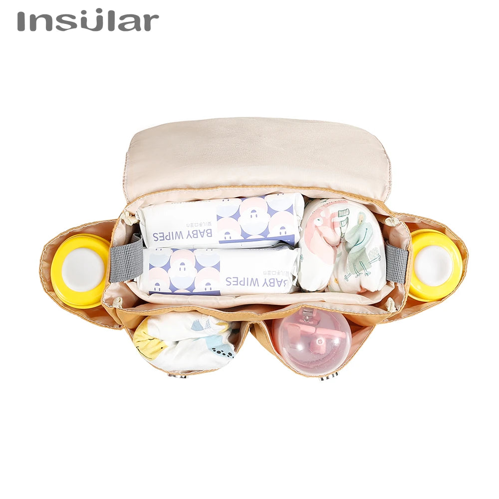 Universal Buggy Baby Pram Organizer Bottle Holder Multipurpose Baby Stroller Accessory Stroller Caddy Storage Diaper Nappy Bag Purest Peak