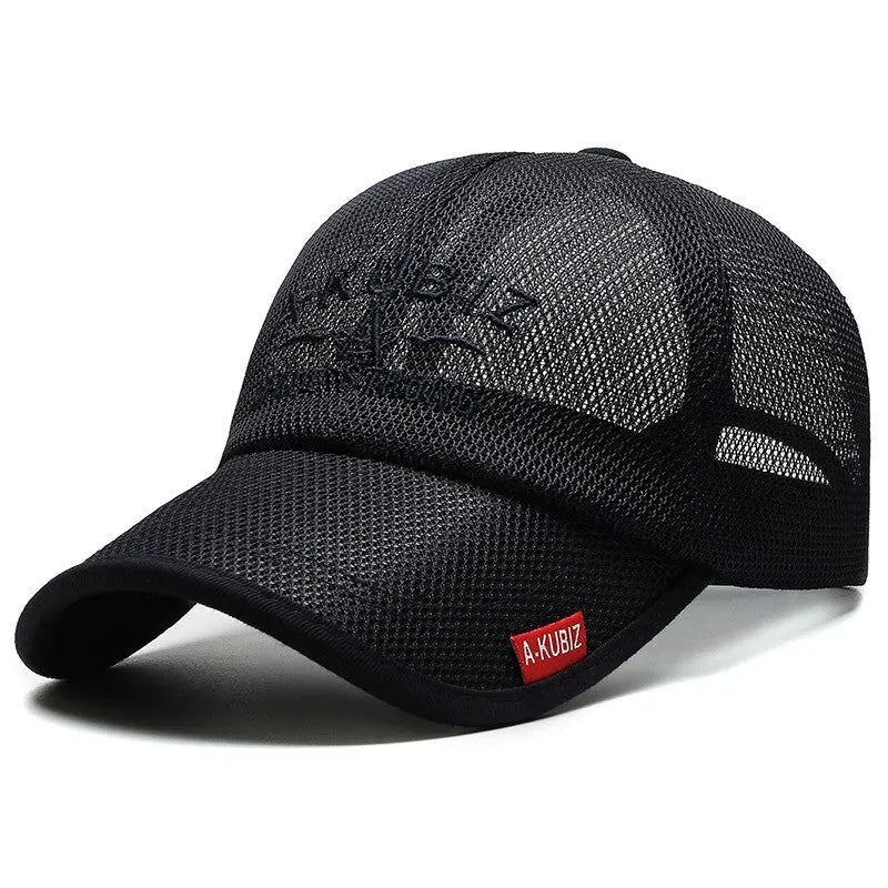 Summer Hats For Men And Women Mesh Baseball Caps Fashion Embroidered Visor Hat Outdoor Embroidered Letter Sun Protection Hat Quick Pick Grocers