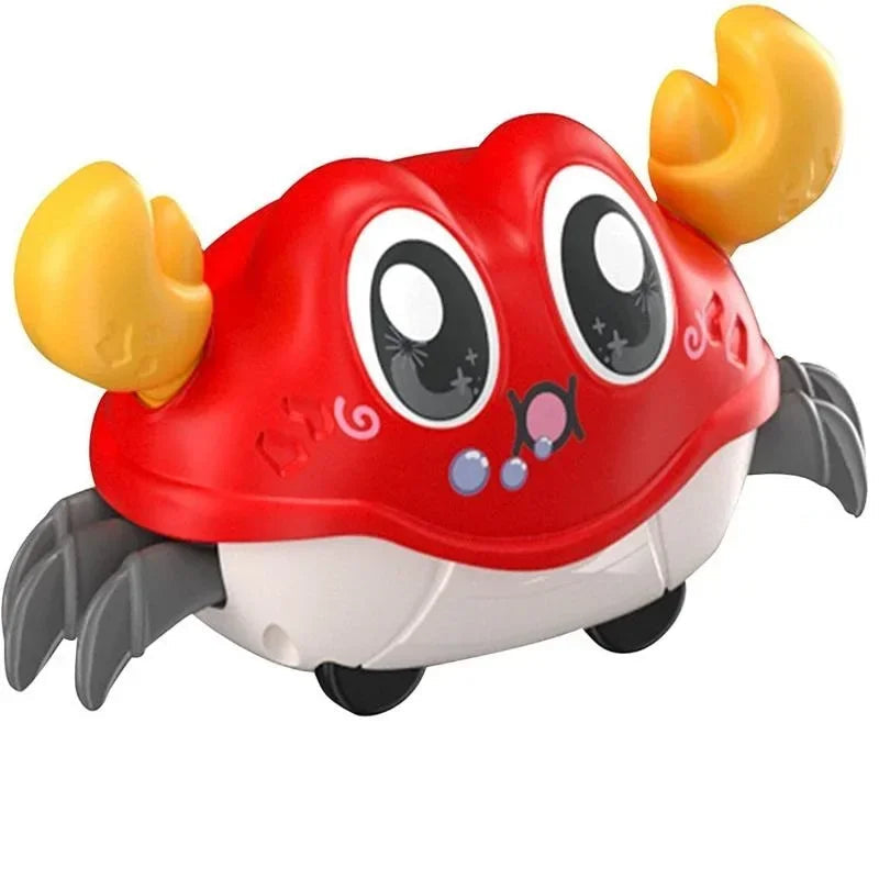 Children's Fun Double Return Force Left and Right Shake Simulation Crab Toy Baby Running Bubble Simulation Crab Crab Crawling Econic Blanks