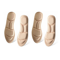 1/2/4/16Pairs 5D Massage Memory Foam Insoles For Shoes Sole Breathable Cushion Sport Running Insoles For Feet Orthopedic Insoles Quick Pick Grocers