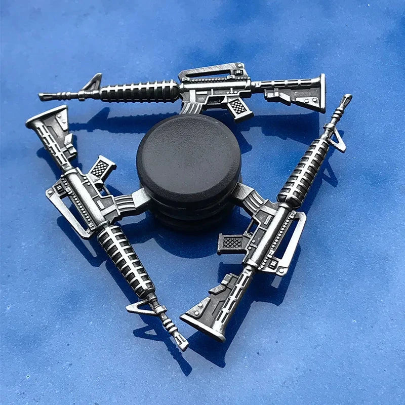 Creativity Hand Spinner Gun Zinc Alloy Metal Fidget King of Glory Weapon Series Kids Stress Relief Funny Toys Econic Blanks