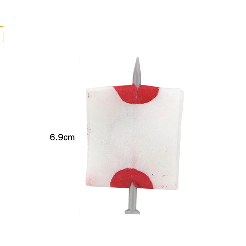 5Pcs Fool Toys Blood Prank Magic Prop Joke Fake Nail Through Finger Magic Funny Gadgets Magic Trick toys Econic Blanks