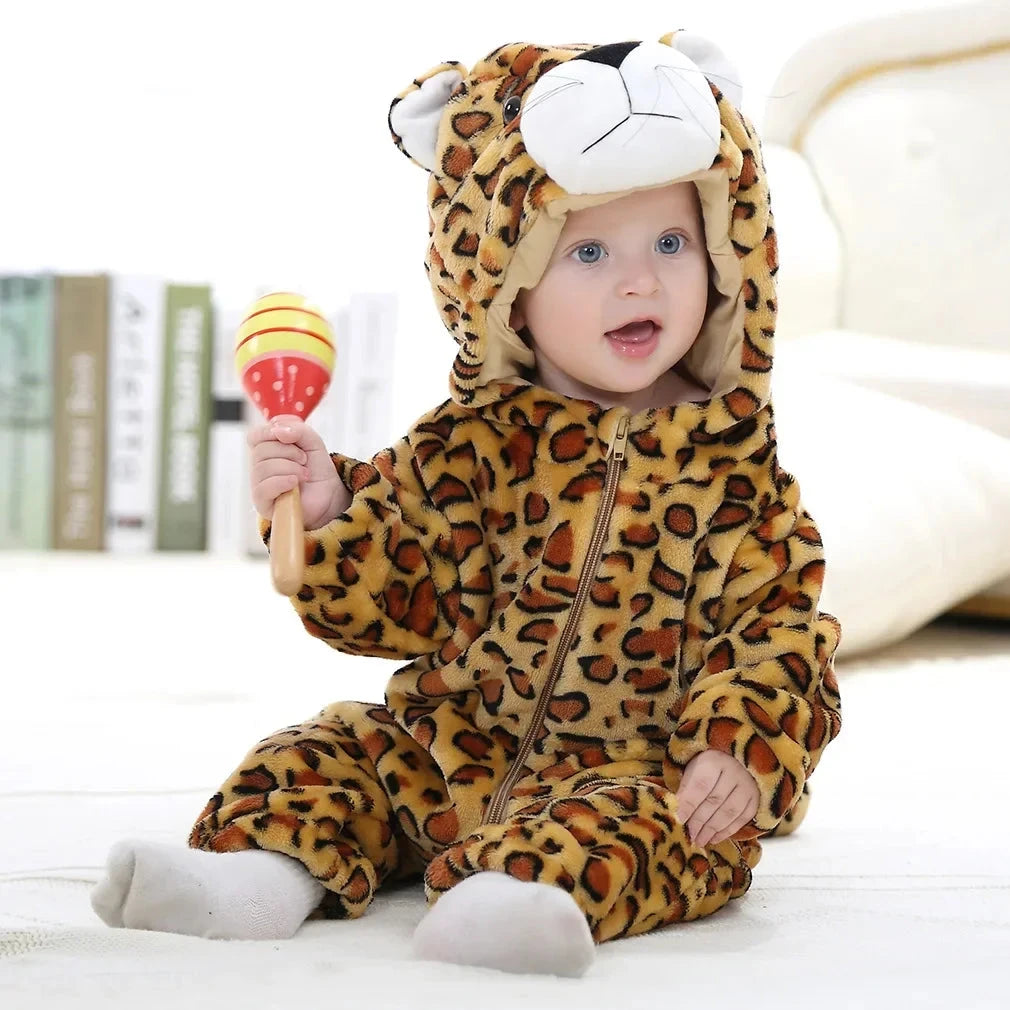 0 1 2 3 4 Years Kigurumi Pajamas for Toddler Baby Clothes Children Outfits Infant Dinosaur Unicorn Cat Robbit Cosplay Costumes Econic Blanks