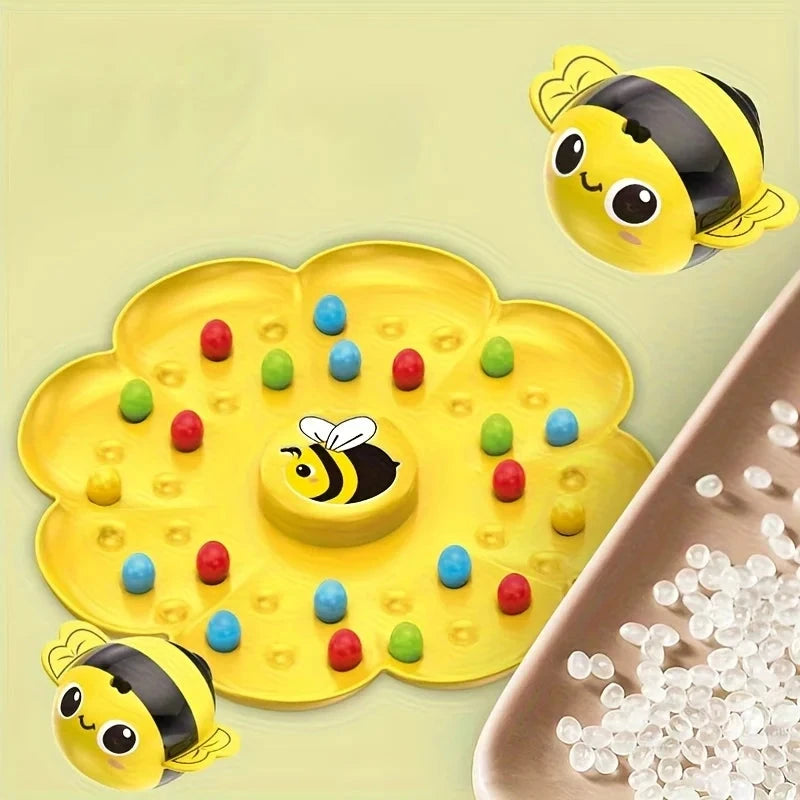 Little Bumblebee Multifunctional Board Game Puzzle Fishing Toys Interactive Educational Toys For Kids Christmas Gift Family Game Econic Blanks