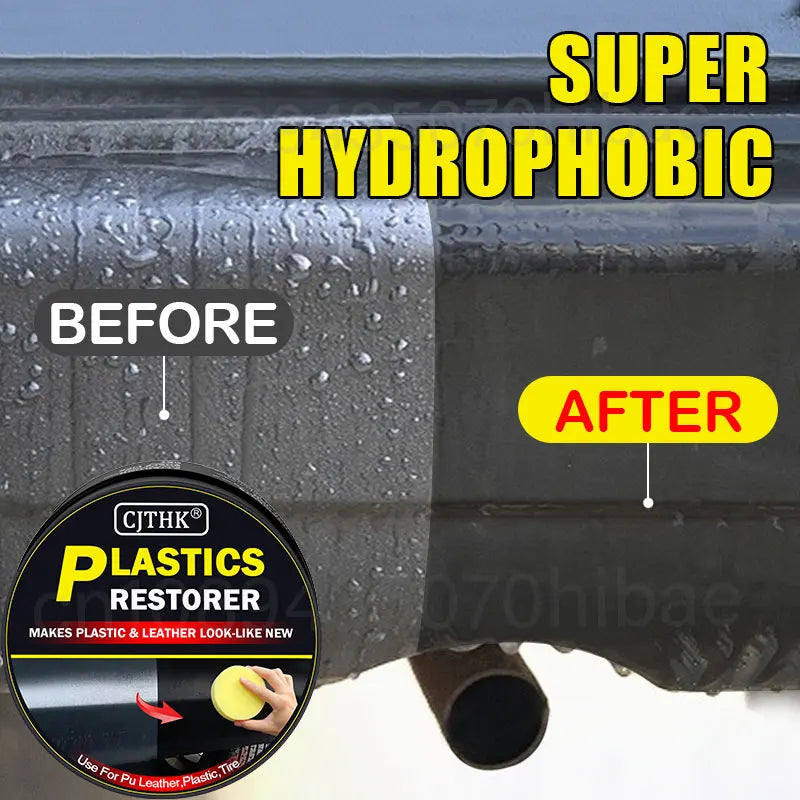 Car Plastic Restorer Back To Black Gloss Car Cleaning Products Plastic Leather Restore Auto Polish And Repair Coating Renovator Quick Pick Grocers