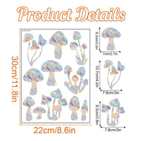Rainbow Suncatcher Window Stickers PVC Cat Butterfly Prism Glass Wall Sticker Home Kids Bedroom Decoration Self Adhesive Decal Quick Pick Grocers