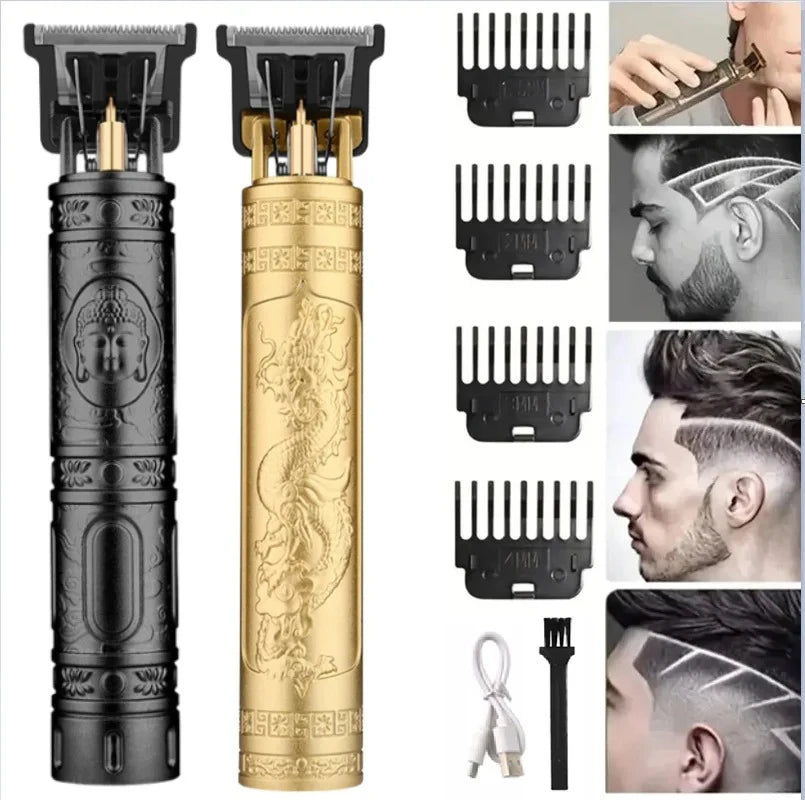Vintage Cordless Hair Cutting Machine Portable Hair Clipper Electric Hair Trimmer USB Fast Charging Shaver Barber For Hairdresse Quick Pick Grocers