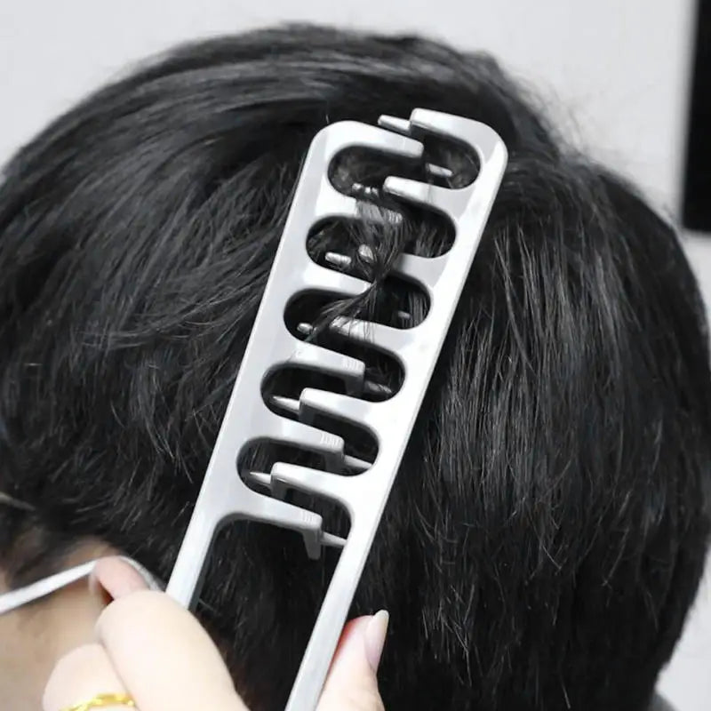 Easy To Clean Hairstyling Fluffy Roots Combs Lightweight Hair Care Tool Curly Volumizer Hairline Comb Portable Quick Pick Grocers