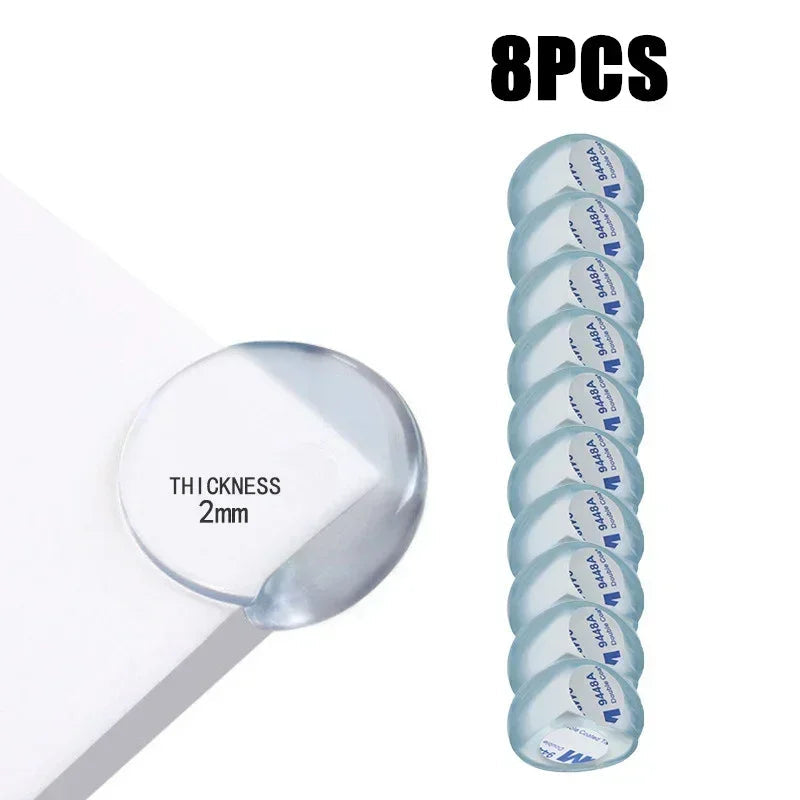 Transparent PVC Baby Protection Strip with Double-Sided Tape Anti-Bumb Kid Safety Table Edge Furniture Guard Corner L Protectors Purest Peak