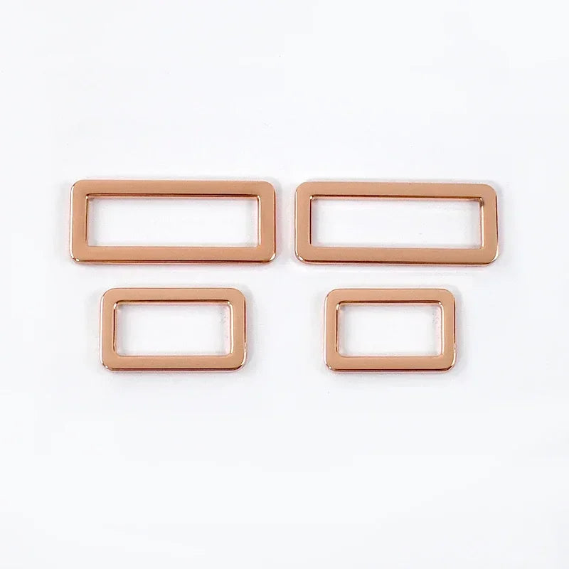 5/10Pcs 20-50mm Metal Ring Buckles for Bag Strap Tri Glide Slider Clasp Webbing Dog Belt Adjuster Hooks DIY Hardware Accessories Quick Pick Grocers