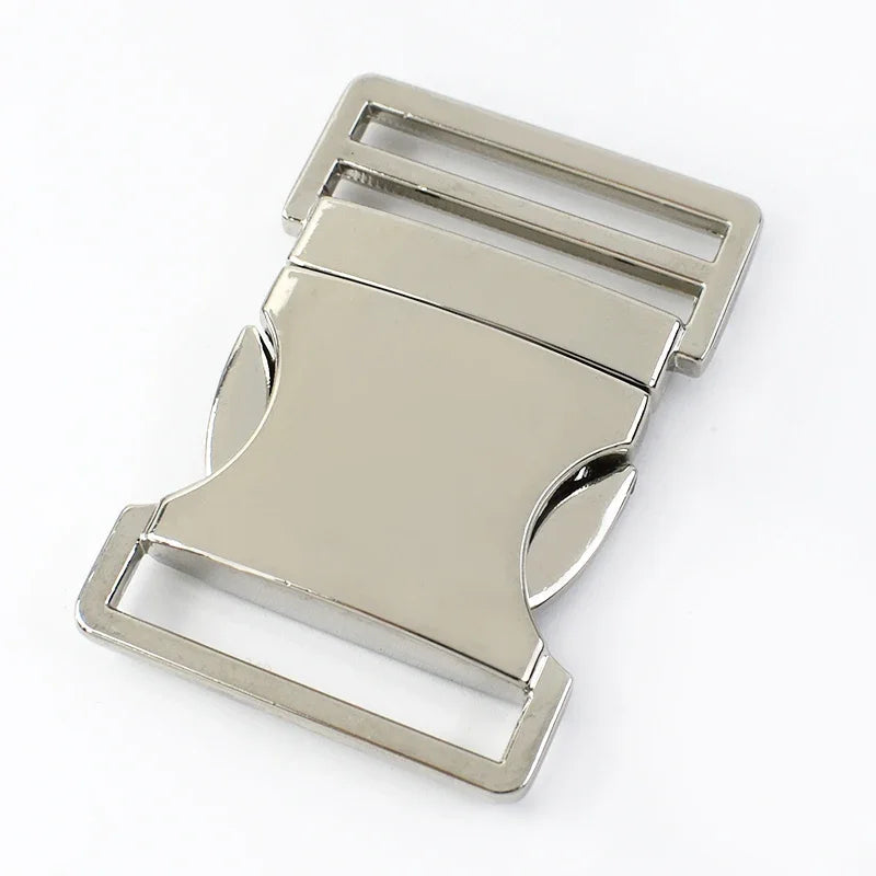 2-10Pcs 20/25/32/38mm Metal Quick Release Buckle Side Bag Strap Adjust Clip Clasp Clothes Belt Hook Closure Dog Collar Hardware Quick Pick Grocers
