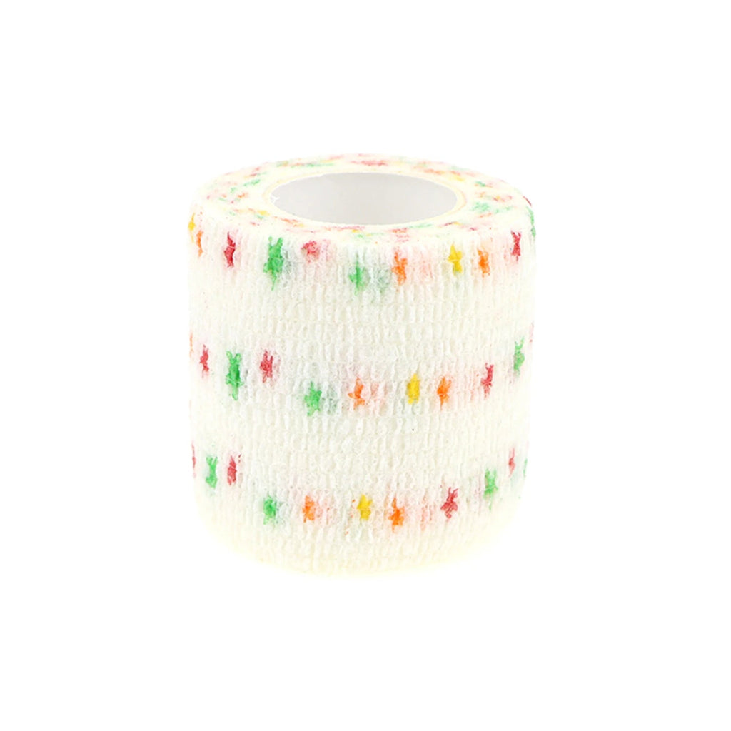24 Rolls Elastic Bandage Self Adhesive Bandage Wrap Cohesive Tape Vet Wrap for Dog Cat Horse Pet Animals Ankle Sprains Quick Pick Grocers