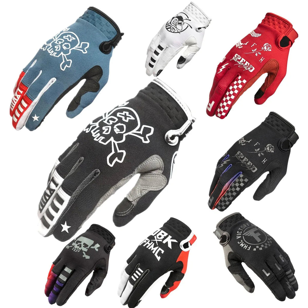 FH MX Gloves Touch Screen Motocross Glove Moto Riding Bike Gloves MTB Gloves Motorcycle Glove Off Road Sports Cycling Glove Quick Pick Grocers
