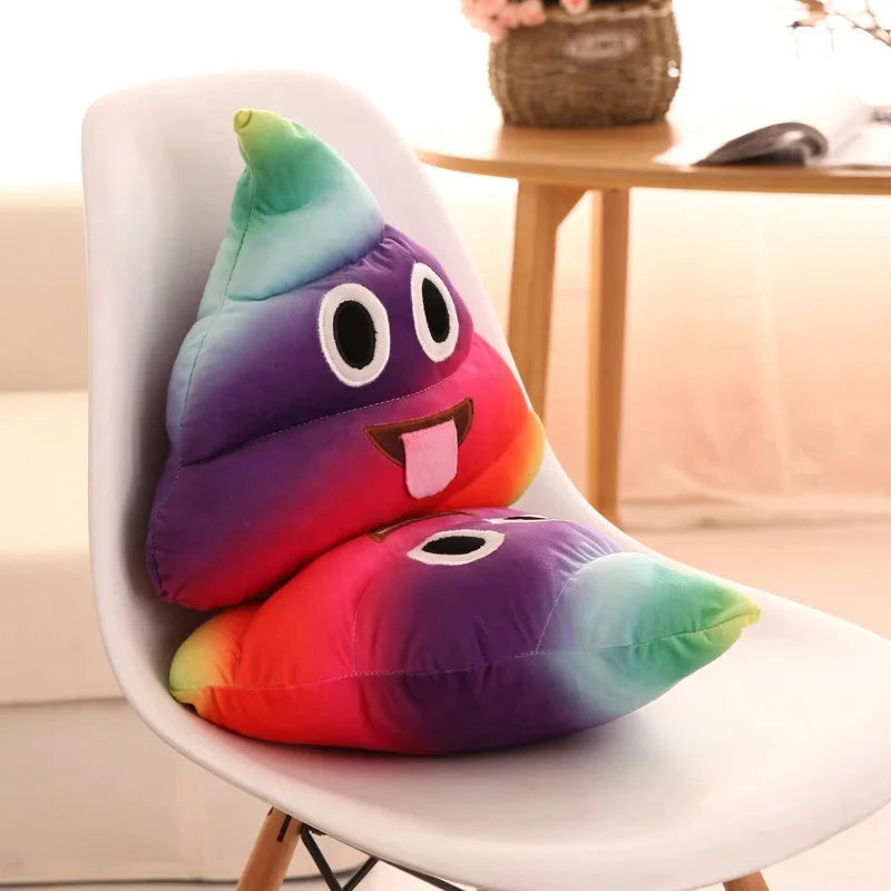 Wholesale cartoon new expression poo plush toys cute funny quirky funny poop cushion Econic Blanks