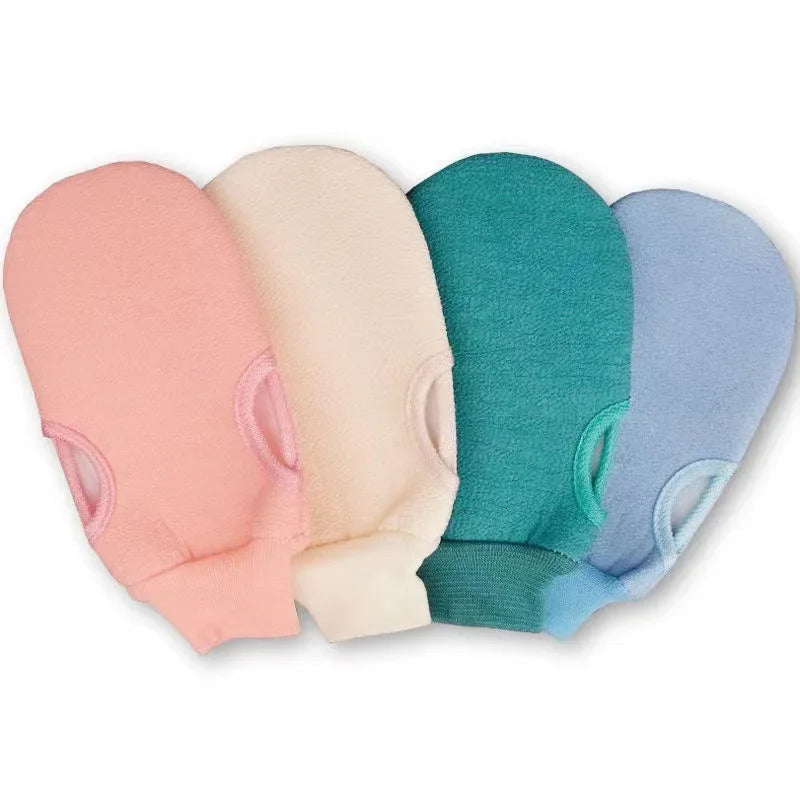 1PC Scrub Exfoliating Gloves For Shower Cleaning Scrub Mitt Rub Dead Skin Body Brush Towel SPA Foam Body Massage Quick Pick Grocers