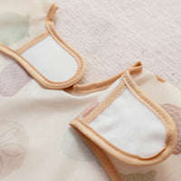 Elinfant 1PC Long Sleeve Bibs, Waterproof Feeding Bibs,Washable Burp Cloth,Coveralls Bibs,Easy To Clean,Wash-Free Eating Bibs Econic Blanks