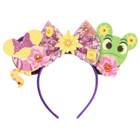 New Christmas Halloween Mouse Ears Headband Cartoon Sequin Bows Headband Birthday Party Princess Cosplay Costume For Women Adult Quick Pick Grocers