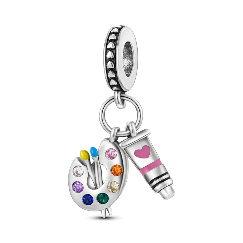Hot Sale 925 Silver Charms Beads Fit Original Pan Bracelet Making For Woman Jewelry Fashion Pendant Econic Blanks
