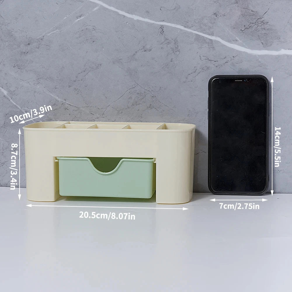 Nail Storage Box Container Cotton Swab Storage Box Accessories Cleaning Desktop Tools Multifunctional Jewelry Box Cosmetic Stor Econic Blanks