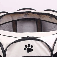 Portable Foldable Pet Tent Kennel Octagonal Fence Puppy Shelter Easy To Use Outdoor Easy Operation Large Dog Cages Cat Fences Quick Pick Grocers