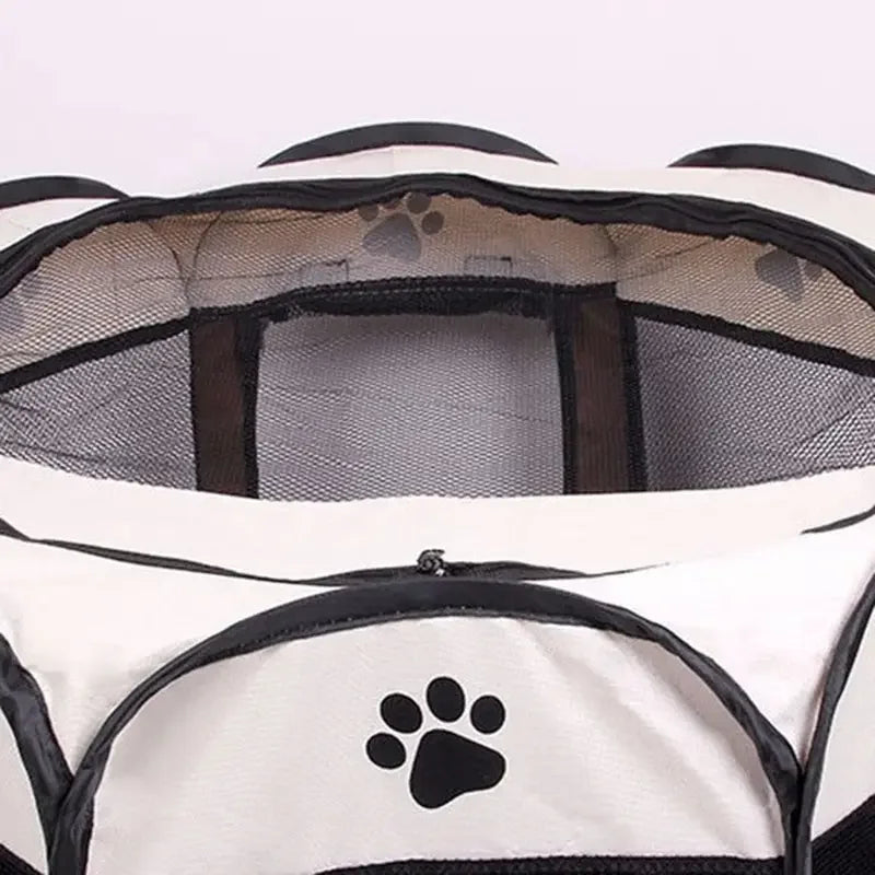 Portable Foldable Pet Tent Kennel Octagonal Fence Puppy Shelter Easy To Use Outdoor Easy Operation Large Dog Cages Cat Fences Quick Pick Grocers