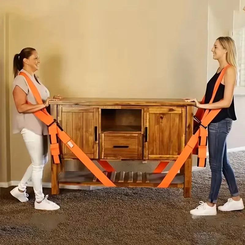Furniture and Electrical Handling Straps Labor-saving Straps for Carrying Heavy Objects Reusable and Durable Straps for Moving Quick Pick Grocers