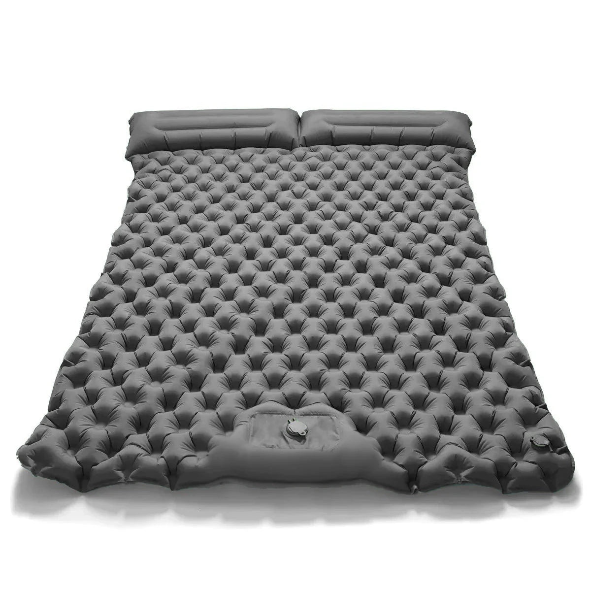 Outdoor Camping Double Inflatable Mattress Extra Wide Sleeping Pad Ultralight Folding Bed Sleeping Mat Car Travel Mat Econic Blanks