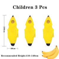 Child/Adult Banana Cosplay Halloween Christmas  Costumes Performance Costume Fruit Banana Costume Performance  Costume Quick Pick Grocers