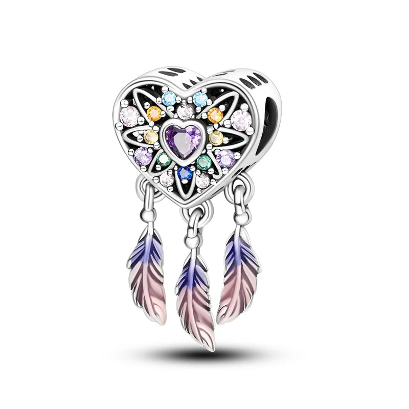 Hot Sale 925 Silver Charms Beads Fit Original Pan Bracelet Making For Woman Jewelry Fashion Pendant Econic Blanks