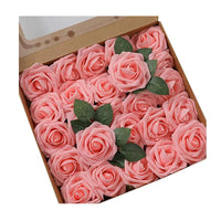 10~100pcs Rose Artificial Flowers Foam Fake Roses Wedding Bouquets Centerpieces Mothers Day Valentines Gifts Party Decoration Quick Pick Grocers