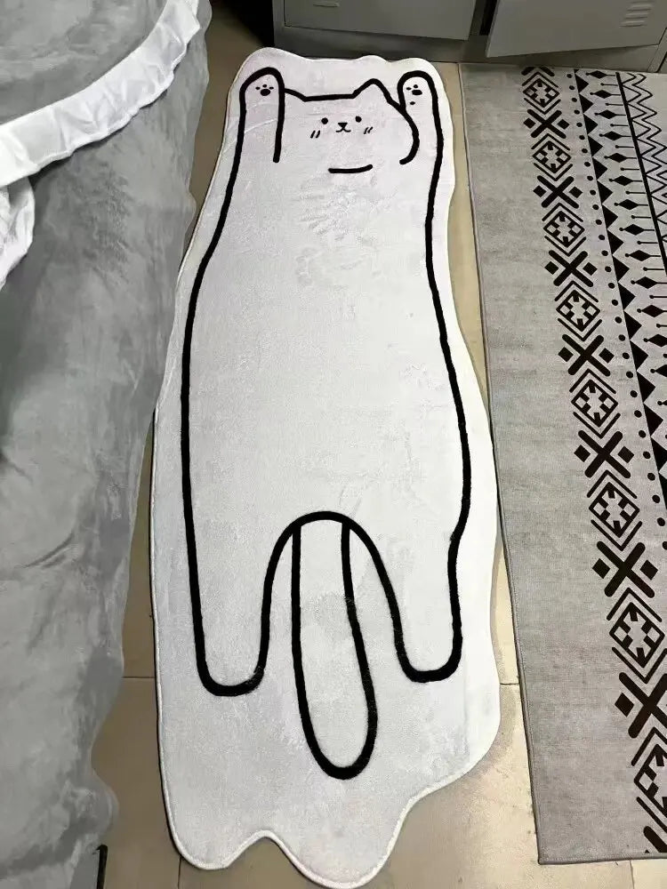 Irregular Cartoon Animal Imitation Cashmere Carpet,living Room, Coffee Table,floor Mat, Bedroom, CHILDREN'S Room, Thickened Quick Pick Grocers