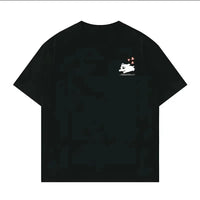 Hello Kitty Cartoon 2025 Simple Loose Cute Round Neck Casual Trend Summer Cotton Short Sleeved T-shirt Fashion Y2K Top T-shirt Quick Pick Grocers