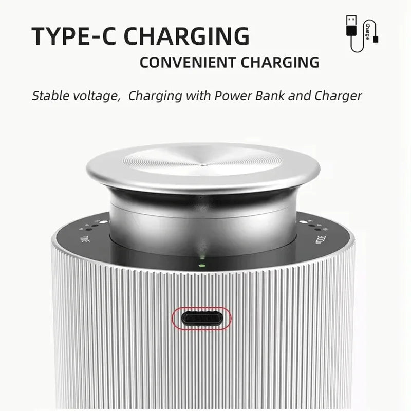 Portable Car Aroma Diffuser Machine USB Rechargeable Electric Smell Distributor Room Fragrance Diffuser Electric Smell for Home Quick Pick Grocers