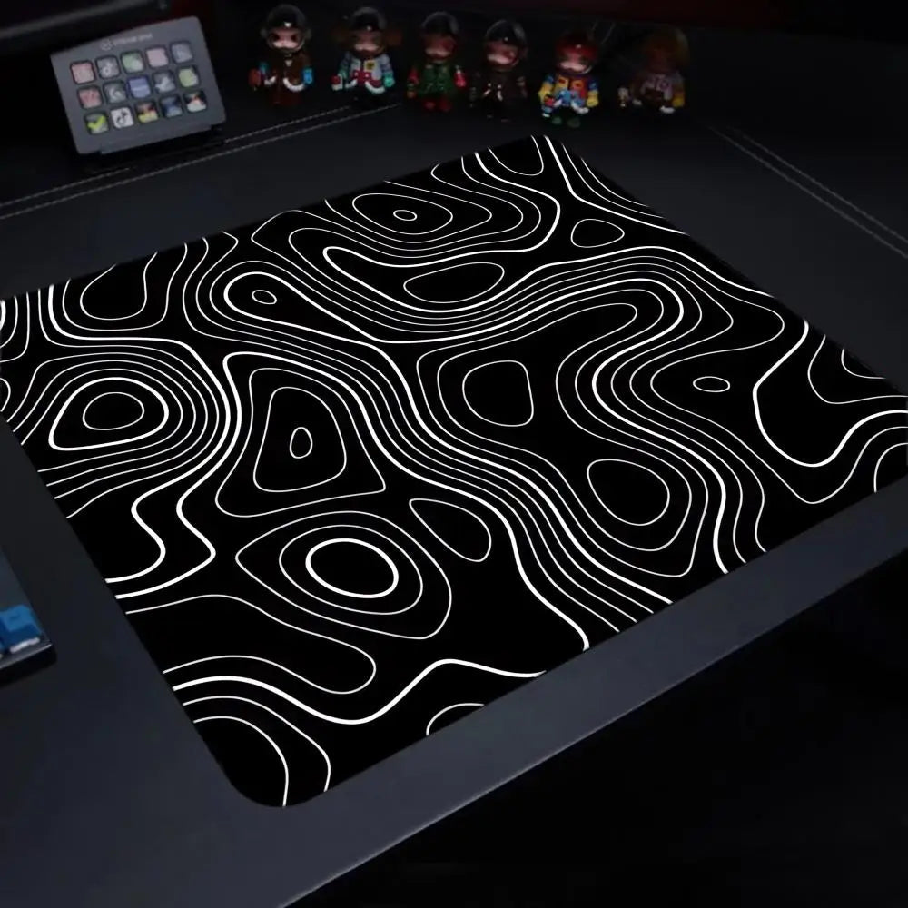 Fluid Mouse Pad Multiple Sizes Large Square Computer Office Game Table Mats Rubber Anti-slip Mousepads Small Decor Desk Pads Quick Pick Grocers