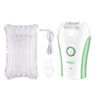VGR Hair Remover Professional Epilator Electric Leg Body Rechargeable Underarms Portable Two Speeds Epilator for Women V-705 Quick Pick Grocers