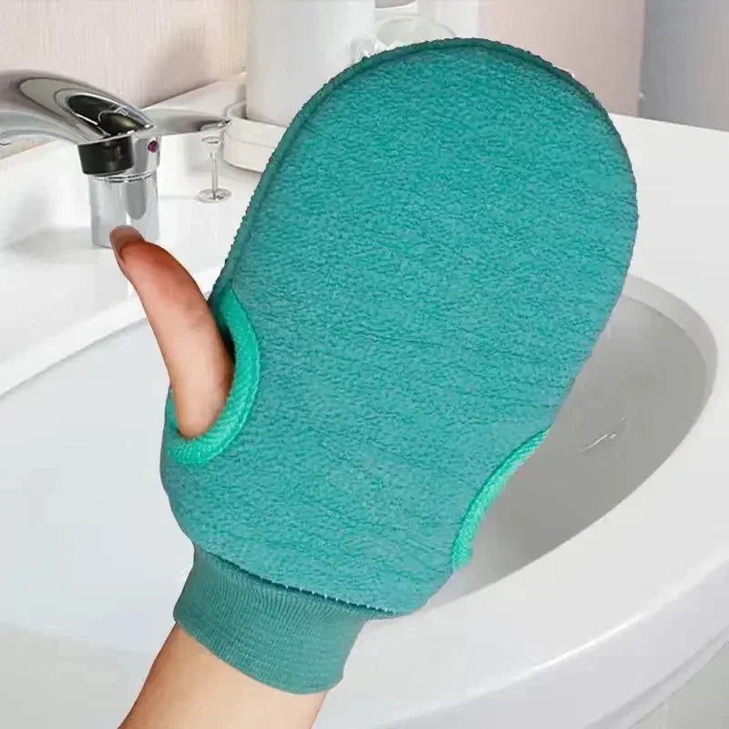 Exfoliating Gloves Dead Skin Bath Shower Spa Massage Body Bath Towel Econic Blanks