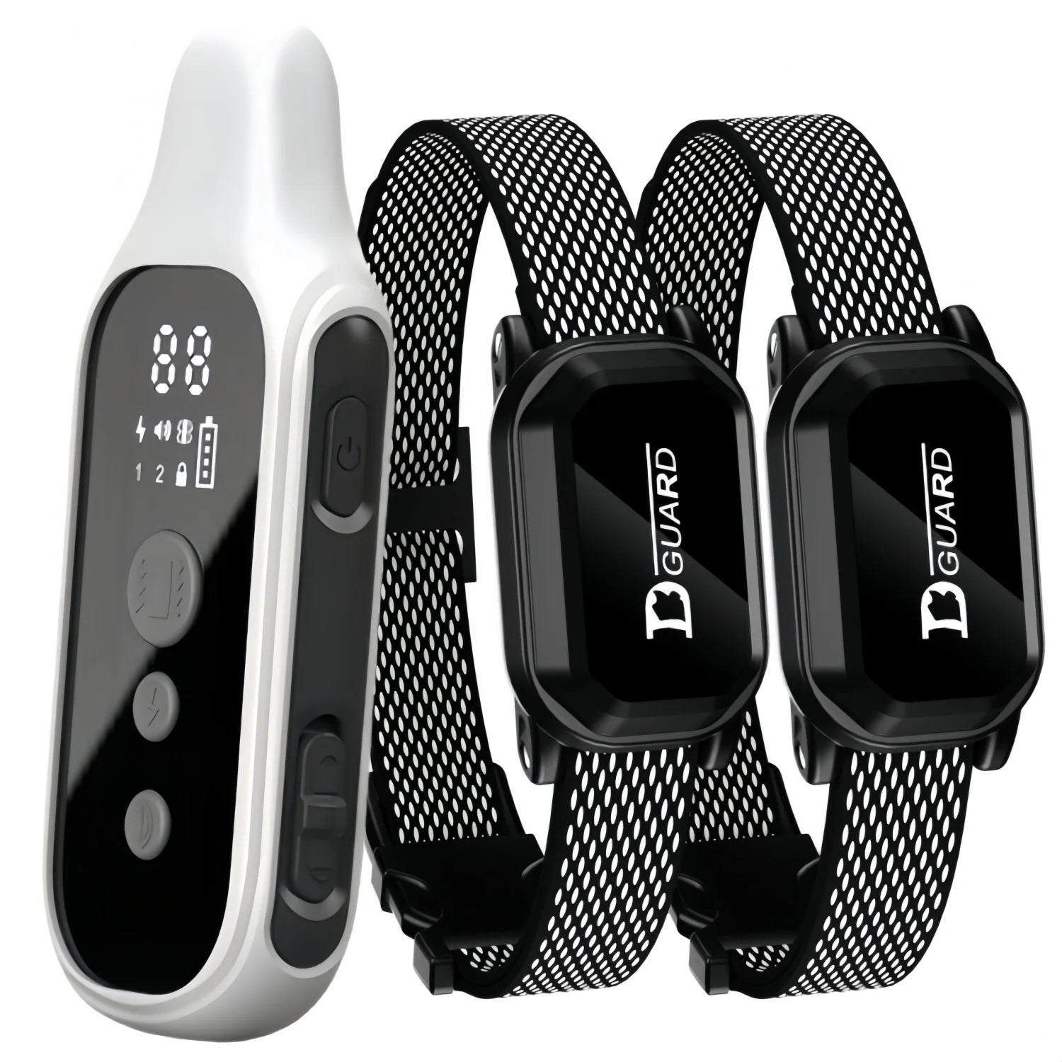 800m Digital Dog Training Collar Waterproof Rechargeable Remote Control Pet with LCD Display for All Size Shock Vibration Sound Quick Pick Grocers