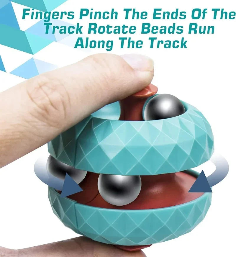 Decompression Toy Children Orbit Ball Cube Anti Stress Sensory Toys Fidget Toys for Kids Spinner Gifts for Kids Focus training Econic Blanks