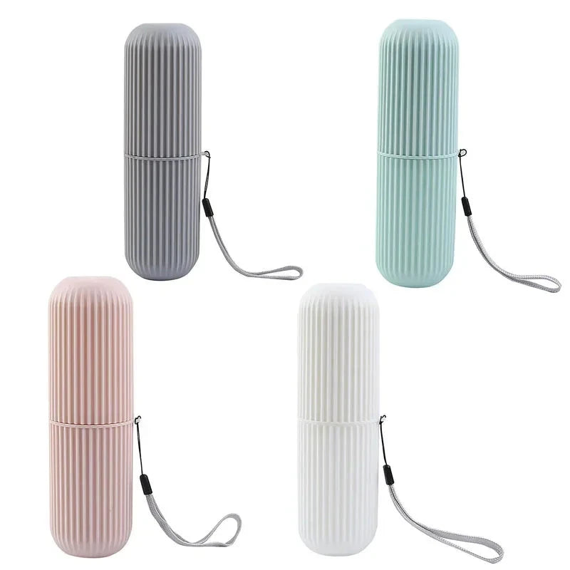 Portable Toothpaste Toothbrush Protect Holder Case Travel Camping Storage Box Organizer Travel Toiletries Storage Cup New Creat Econic Blanks