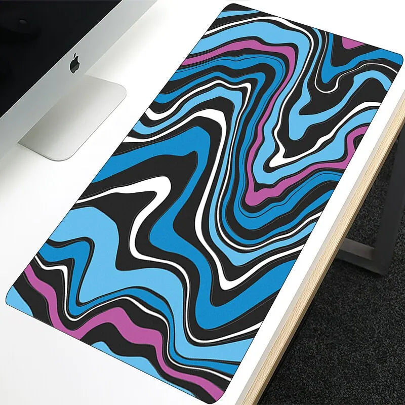 Strata Liquid Mouse Pad Computer Laptop Anime Keyboard Mouse Mat Mousepad Keyboards Gamers Decoracion Desk Mat Quick Pick Grocers