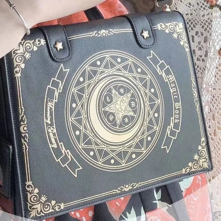 Y2K Korean Gothic Square Black Shoulder Bag Harajuku Vintage Aesthetic Purses Luxury Designer Handbags Messenger Tote Bags Women Quick Pick Grocers