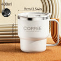 400ML Double Layer Coffee Mug 304 Stainless Steel Sealed Drinking Cup For Cold And Hot Water Insulated Milk Coffee Cup Drinkware Quick Pick Grocers