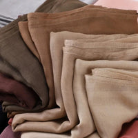 Women Big Size Plain Solid Cotton Rayon Hijab Scarf Lady High Quality Wraps and Shawls Musulman Headband Islamic Turban 180*95Cm Econic Blanks