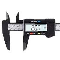 150mm 100mm Electronic Digital Caliper Carbon Fiber Dial Vernier Caliper Gauge Micrometer Measuring Tool Digital Ruler Econic Blanks